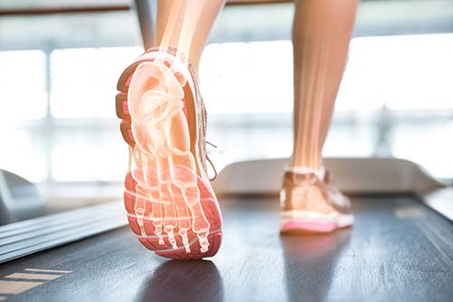 Podiatry biomechanics graphic